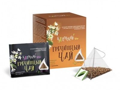 Гречишный чай гранулированный темный